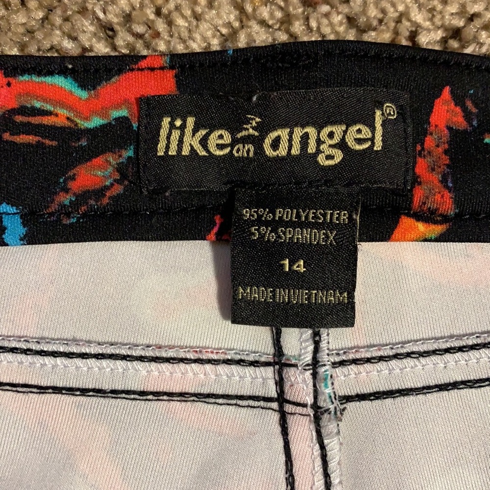 Black Paint Pants 🧡🖤❤️ - Picture 5 of 7